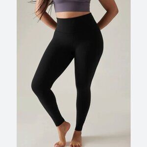 Athleta Ultra High Rise Elation Tight 7/8 Leggings 2X Plus Black
